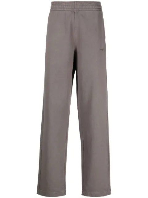 Holzweiler logo-print track pants Grey 17121