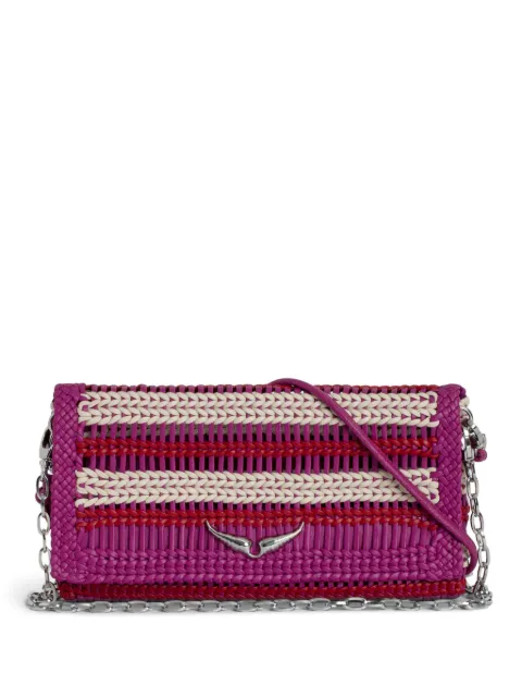 Zadig&Voltaire medium Rock Eternal clutch bag Pink LWBA02463