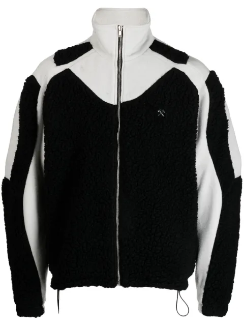 GmbH Ercan funnel-neck fleece jacket Grey ERCANAW23