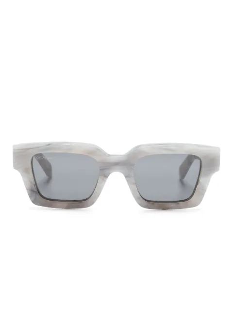 Off-White Eyewear Virgil rectangle-frame sunglasses Grey OERI008C99PLA001