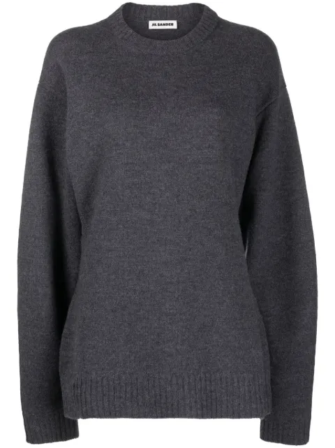 Jil Sander crew-neck wool jumper Grey J02GP0145J14614