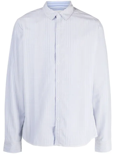 Private Stock Kissinger cotton shirt Blue PS02ACW13A