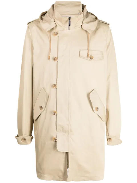 Private Stock The Lionheart hooded jacket Brown PS02ACX08