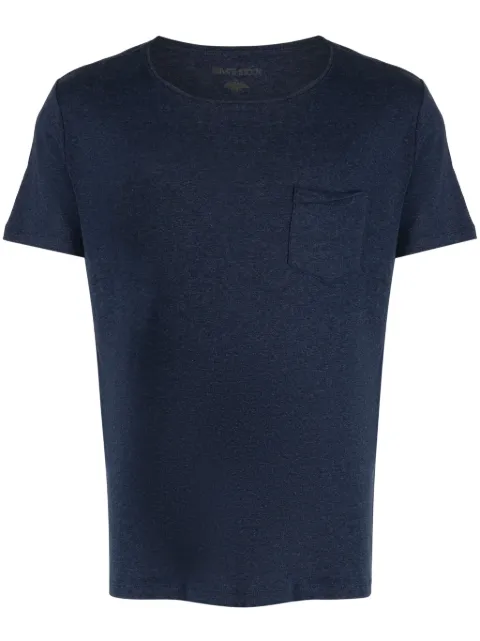 Private Stock The Hector crew-neck T-shirt Blue PS02ACK05B