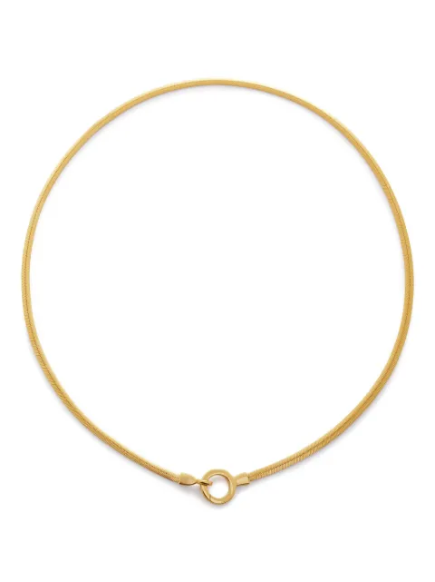 Monica Vinader snake-chain necklace Gold GPNKSNKENON