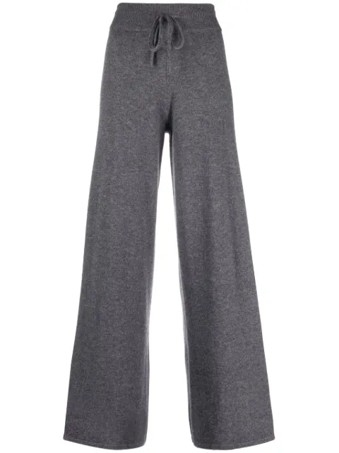 Lisa Yang high-rise cashmere trousers Grey 202143