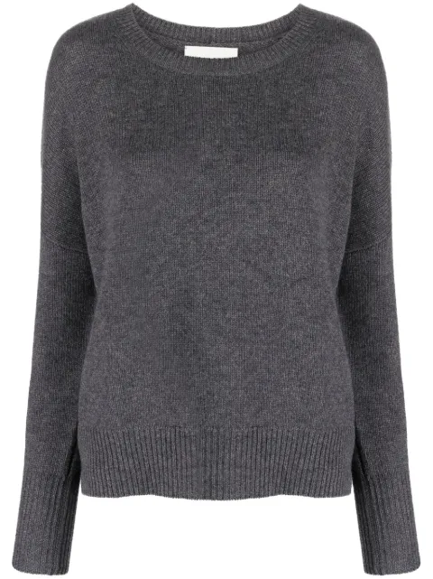 Lisa Yang Mila ribbed cashmere jumper Grey 201726