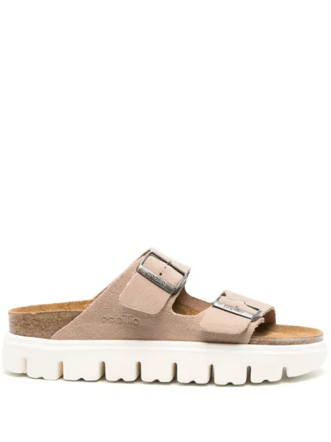 Birkenstock Arizona Chunky buckle-straps slides Neutrals 1024950
