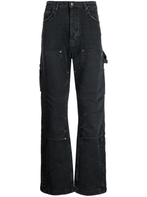 AMIRI mid-rise straight-leg jeans Black AW23MDF012