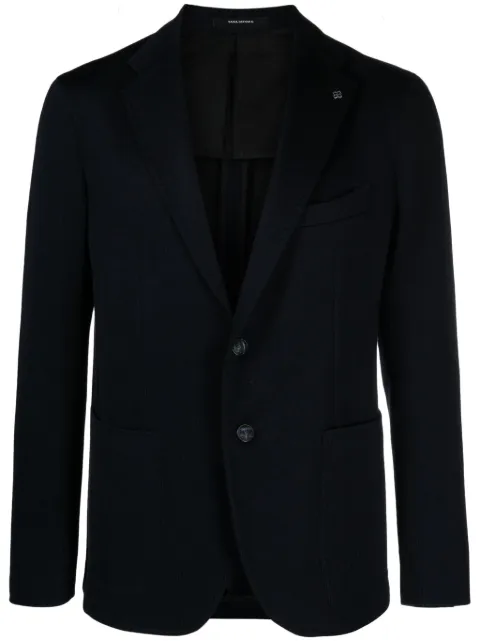 Tagliatore single-breasted jersey blazer Blue 1SMJ22K340209