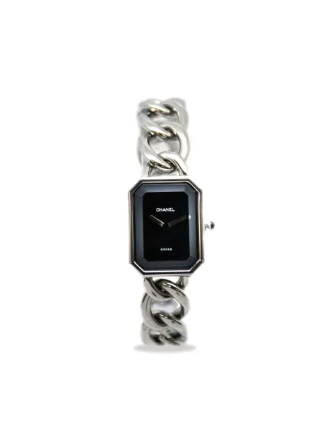 CHANEL Pre-Owned 1987 pre-owned Première 20mm Black VG67852