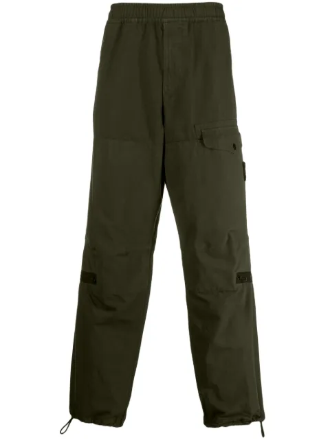 Stone Island tapered ripstop cargo trousers Green 791531412