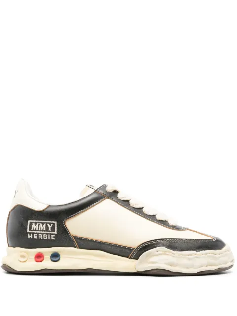 Maison MIHARA YASUHIRO Herbie OG Sole leather sneakers Neutrals A11FW707
