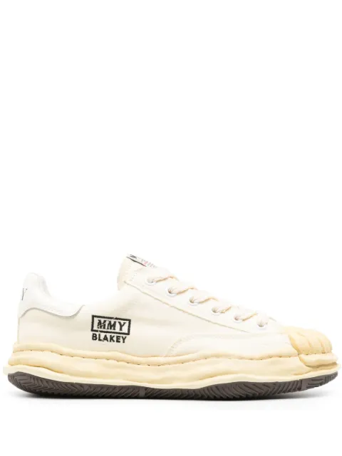 Maison MIHARA YASUHIRO Blakey canvas sneakers Neutrals A11FW716