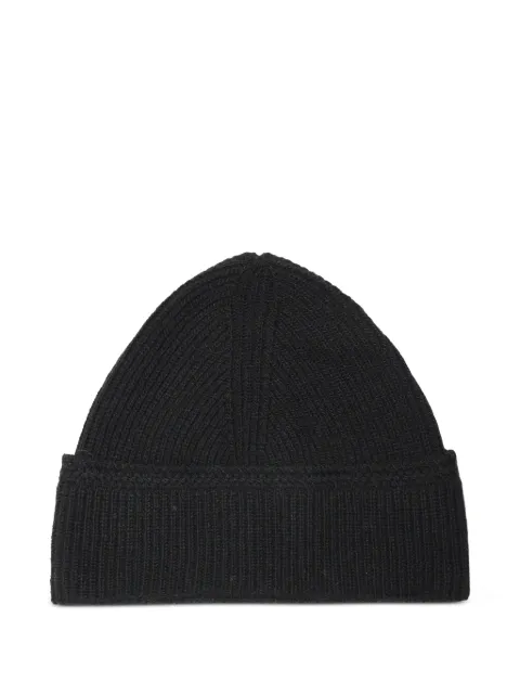 Paura ribbed beanie Black 10DP01130000