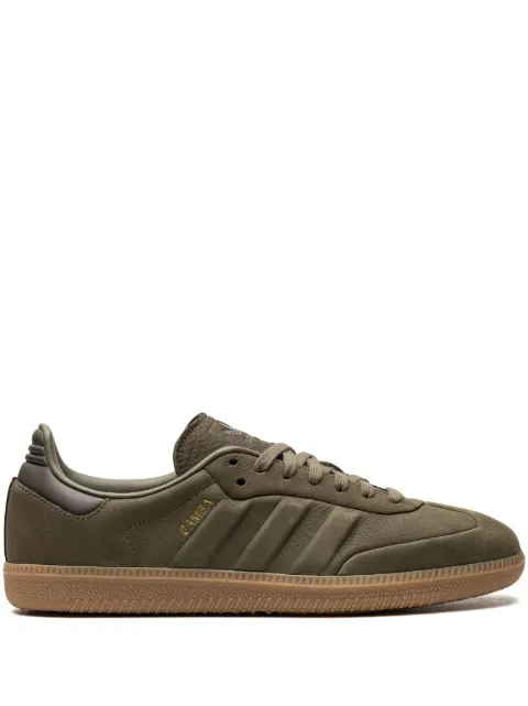 adidas Samba leather sneakers Green IG1242