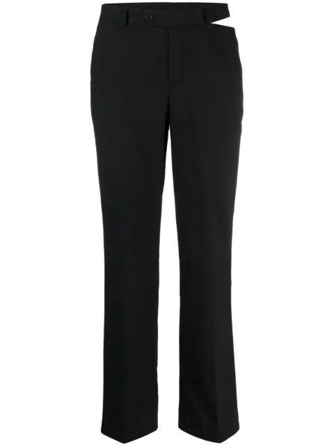 BETTTER straight-leg wool trousers Black TS00018BK