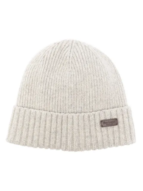 Barbour Carlton ribbed-knit beanie Grey MHA0449GY11
