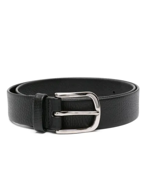 Orciani Dollaro leather belt Black U08203