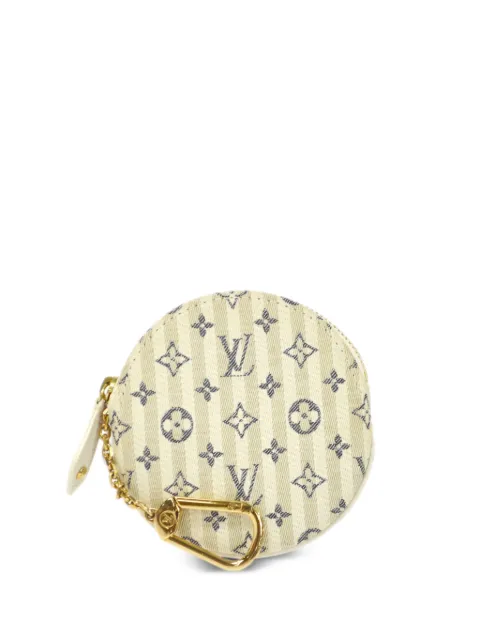Louis Vuitton Pre-Owned 2007 Mini Lin round coin purse Neutrals M95498