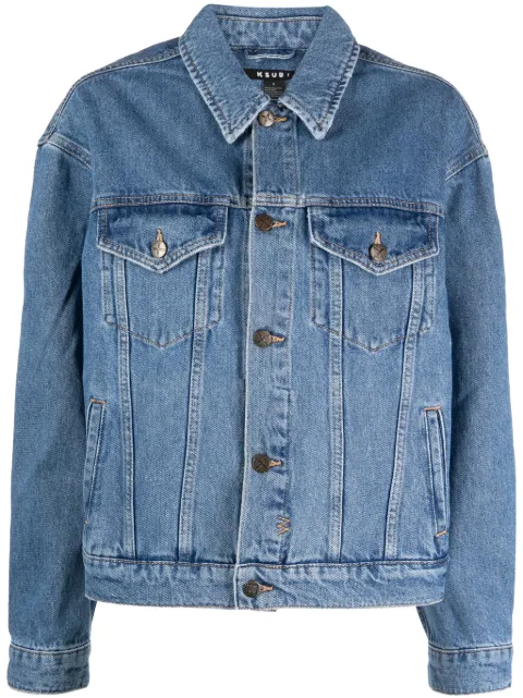 Ksubi Heritage denim trucker jacket Blue WCO23JK001