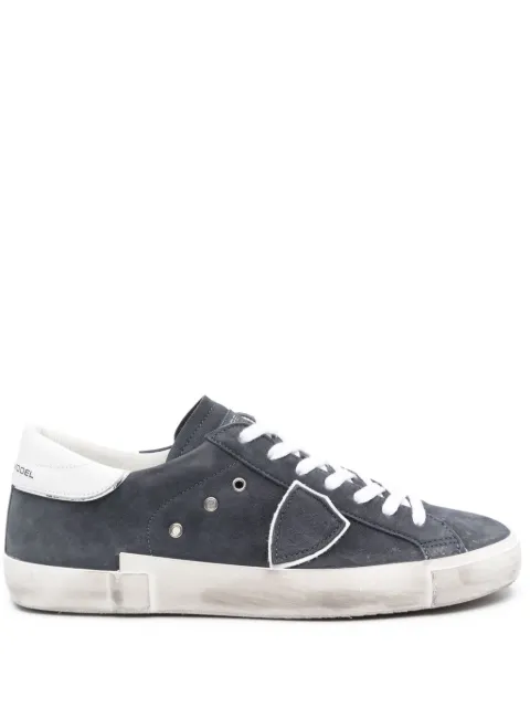 Philippe Model Paris Paris logo-patch sneakers Blue PRLUNB20