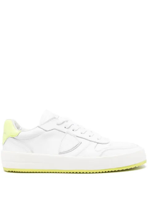 Philippe Model Paris Lyon logo-patch sneakers White VNLUVN01