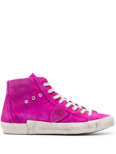 Philippe Model Paris Paris logo-patch sneakers Pink PRHDDS18