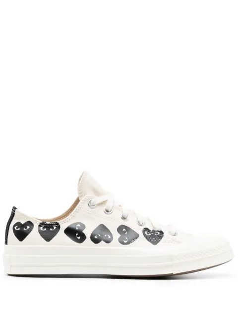Comme Des Garçons Play x Converse Chuck 70 Multi Heart sneakers Neutrals AZK126001