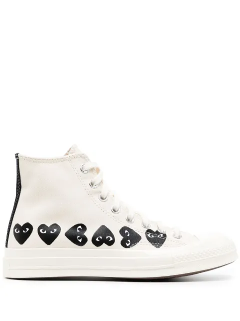 Comme Des Garçons Play x Converse Chuck 70 high-top sneakers Neutrals AZK127001