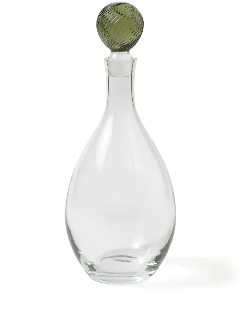 Cabana large Demetra glass bottle Neutrals TTBTL12DEM1H0301