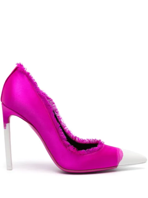 TOM FORD painted satin pumps Pink W2242TSA023N