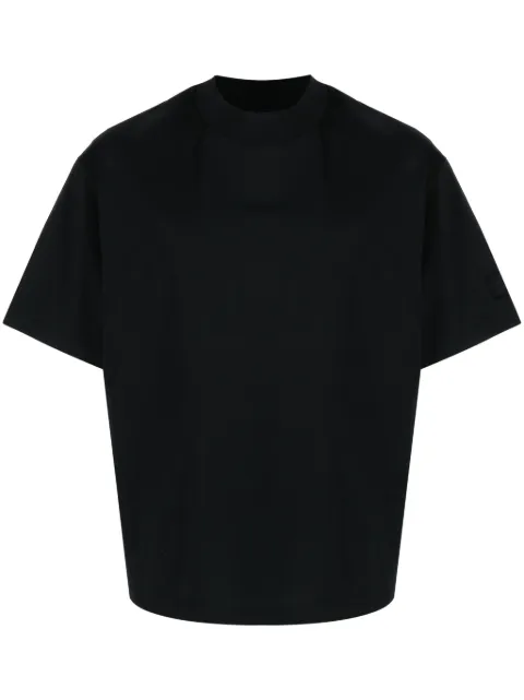 Neil Barrett crew-neck cotton T-shirt Black NBV7JT217AV532C