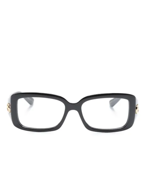 Gucci Eyewear GG rectangle-frame glasses Black GG1406O001