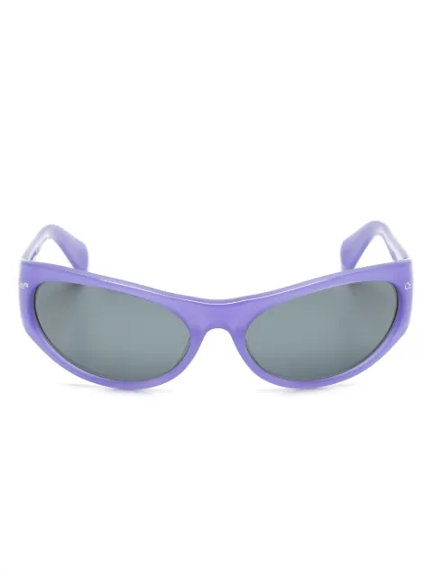 Off-White Eyewear Napoli round-frame sunglasses Purple OERI094F23PLA0013707