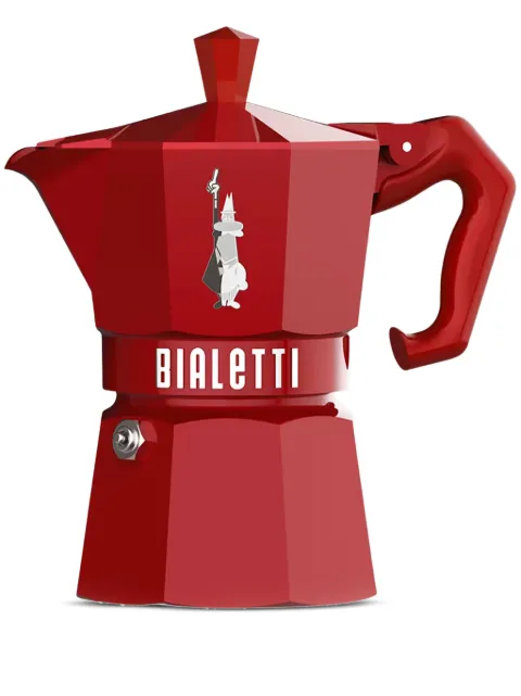 Bialetti Moka Express lasered-Alfonso coffee maker (93g) Red 0009055