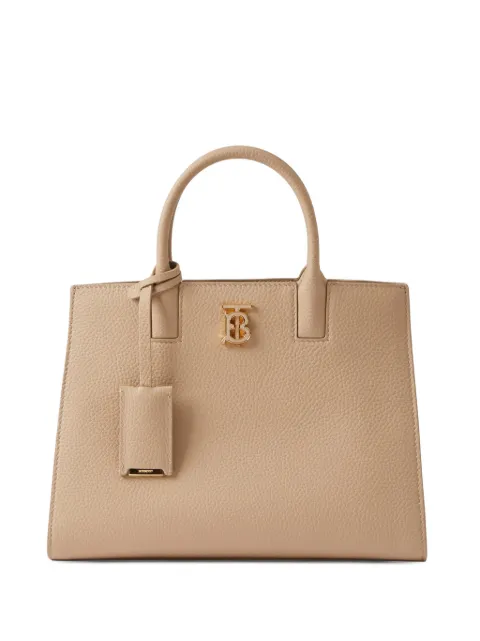 Burberry Frances leather tote bag Neutrals 8072516