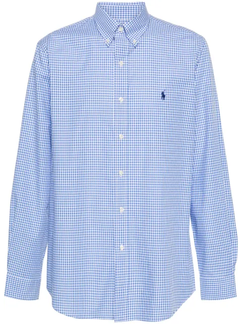Polo Ralph Lauren Polo Pony checked polo shirt Blue 710928255004