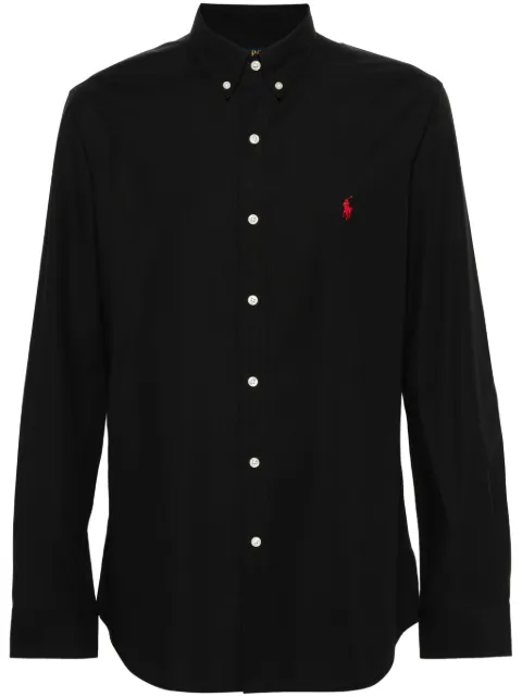 Polo Ralph Lauren Polo Pony cotton shirt Black 710928254006