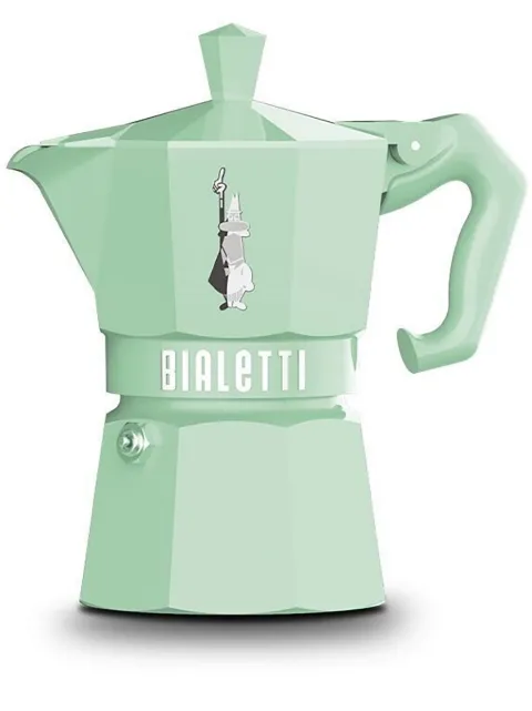 Bialetti Moka Express lasered-Alfonso coffee maker Green 0009057