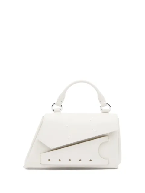 Maison Margiela Snatched leather tote bag White SB1WD0013P4745
