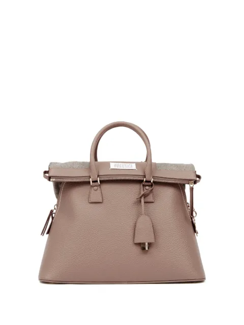 Maison Margiela micro 5AC Classique tote bag Neutrals S56WG0081P4455T2070