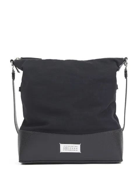 Maison Margiela medium 5AC foldable shoulder bag Black SB1WG0043P4348