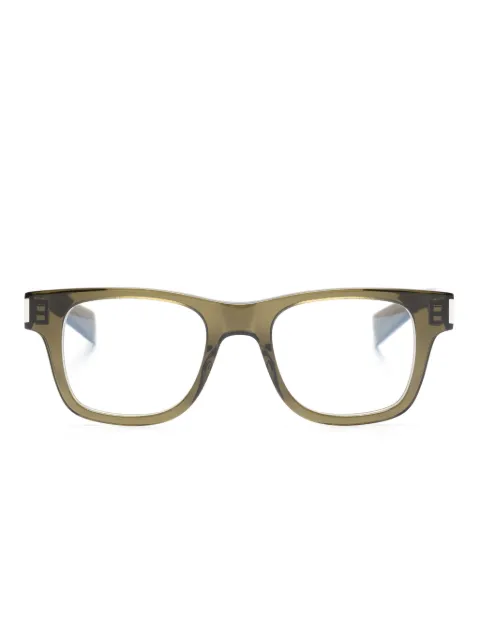 Saint Laurent Eyewear SL5640PT square-frame glasses Green SL564OPT