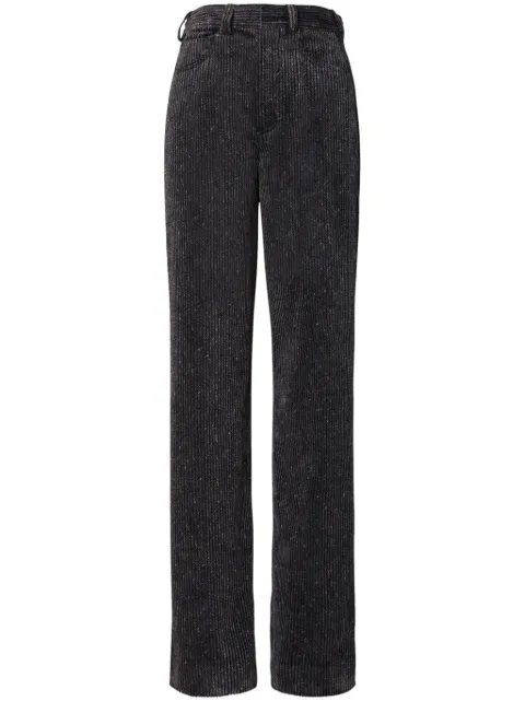 Tory Burch wide-leg corduroy trousers Grey 155646