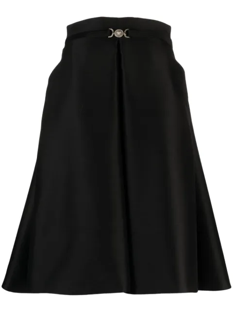 Versace Medusa '95 box-pleated minidress Black 10120811A09075