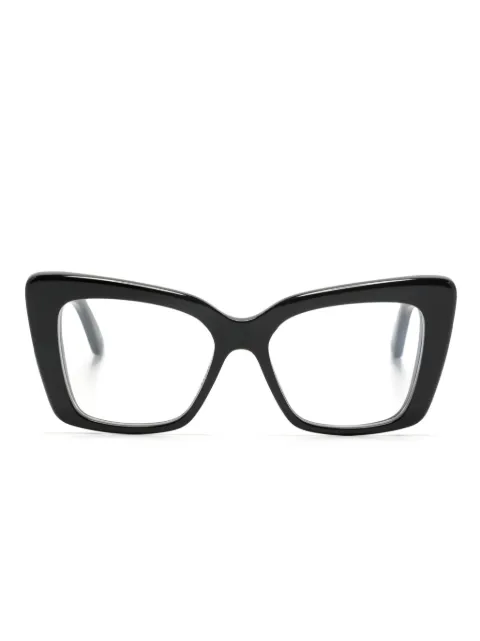 Balenciaga Eyewear Everyday butterfly-frame glasses Black BB0297O001