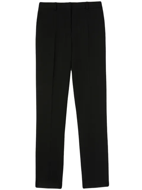 Jil Sander high-waist straight-leg trousers Black J04KA0002J40021