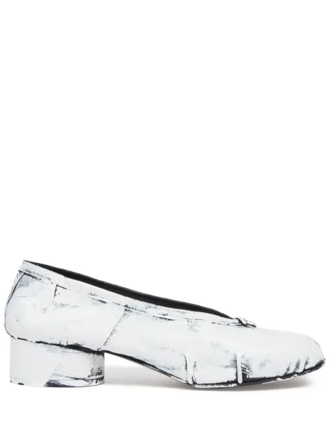Maison Margiela Tabi new ballerina pumps White S58WZ0128P4162