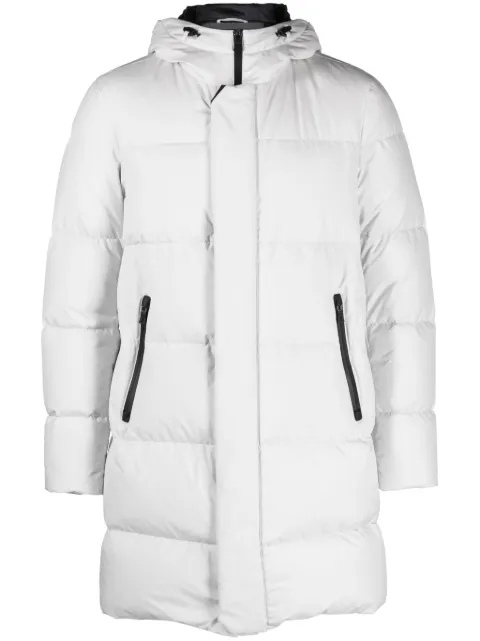 Herno hooded padded parka coat Neutrals PI00245UL11106